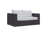 EEI-2159-EXP-WHI-SET Convene 8 Piece Outdoor Patio Sofa Set By Modway