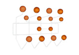 EEI-216-WAL Gumball Coat Rack By Modway