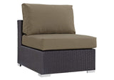 EEI-2172-EXP-MOC-SET Convene 5 Piece Outdoor Patio Sectional Set By Modway