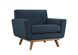 EEI-2187-AZU-SET Engage 2 Piece Armchair And Ottoman By Modway