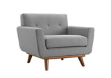 EEI-2187-GRY-SET Engage 2 Piece Armchair And Ottoman By Modway