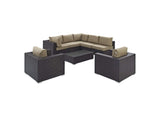 EEI-2203-EXP-MOC-SET Convene 8 Piece Outdoor Patio Sectional Set By Modway