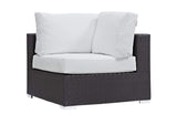 EEI-2203-EXP-WHI-SET Convene 8 Piece Outdoor Patio Sectional Set By Modway