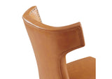 EEI-2220-TAN Curve Vegan Leather Dining Chair By Modway