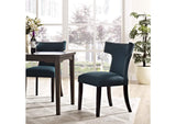 EEI-2221-AZU Curve Fabric Dining Chair By Modway