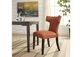 EEI-2221-ORA Curve Fabric Dining Chair By Modway