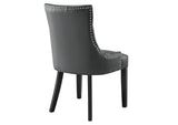 EEI-2222-GRY Regent Tufted Vegan Leather Dining Chair By Modway