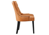 EEI-2222-TAN Regent Tufted Vegan Leather Dining Chair By Modway