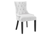 EEI-2223-WHI Regent Tufted Fabric Dining Chair By Modway