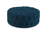 EEI-2225-AZU Amour Upholstered Fabric Ottoman By Modway