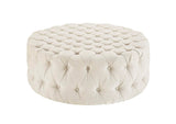 EEI-2225-BEI Amour Upholstered Fabric Ottoman By Modway