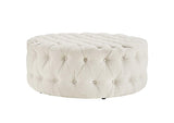 EEI-2225-BEI Amour Upholstered Fabric Ottoman By Modway