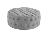 EEI-2225-LGR Amour Upholstered Fabric Ottoman By Modway