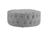 EEI-2225-LGR Amour Upholstered Fabric Ottoman By Modway