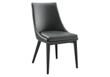 EEI-2226-GRY Viscount Vegan Leather Dining Chair By Modway