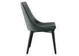 EEI-2226-GRY Viscount Vegan Leather Dining Chair By Modway