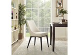 EEI-2227-BEI Viscount Fabric Dining Chair By Modway