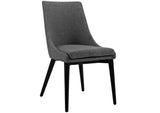 EEI-2227-GRY Viscount Fabric Dining Chair By Modway