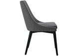 EEI-2227-GRY Viscount Fabric Dining Chair By Modway