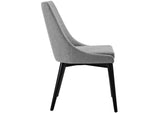 EEI-2227-LGR Viscount Fabric Dining Chair By Modway