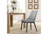 EEI-2227-LGR Viscount Fabric Dining Chair By Modway