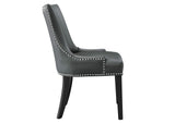 EEI-2228-GRY Marquis Vegan Leather Dining Chair By Modway