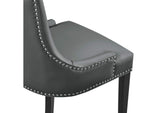 EEI-2228-GRY Marquis Vegan Leather Dining Chair By Modway