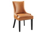 EEI-2228-TAN Marquis Vegan Leather Dining Chair By Modway