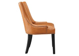 EEI-2228-TAN Marquis Vegan Leather Dining Chair By Modway
