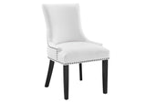 EEI-2229-WHI Marquis Fabric Dining Chair By Modway