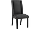 EEI-2232-BLK Baron Vegan Leather Dining Chair By Modway