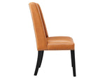 EEI-2232-TAN Baron Vegan Leather Dining Chair By Modway