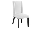 EEI-2233-WHI Baron Fabric Dining Chair By Modway