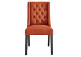 EEI-2235-ORA Baronet Button Tufted Fabric Dining Chair By Modway