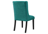 EEI-2235-TEA Baronet Button Tufted Fabric Dining Chair By Modway