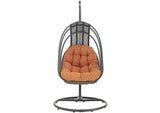 EEI-2656-ORA-SET Whisk Outdoor Patio Swing Chair Without Stand By Modway