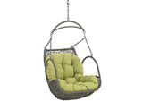 EEI-2279-PER-SET Arbor Outdoor Patio Wood Swing Chair By Modway