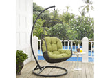 EEI-2279-PER-SET Arbor Outdoor Patio Wood Swing Chair By Modway