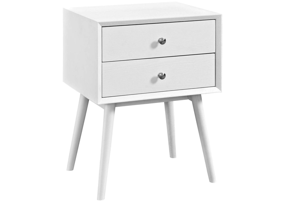 EEI-2284-WHI-WHI Dispatch Nightstand By Modway