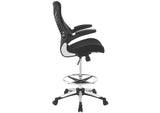 EEI-2286-BLK Charge Drafting Chair By Modway