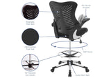 EEI-2286-BLK Charge Drafting Chair By Modway