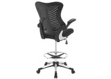EEI-2286-BLK Charge Drafting Chair By Modway