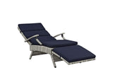 EEI-2301-LGR-NAV Envisage Chaise Outdoor Patio Wicker Rattan Lounge Chair By Modway