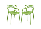EEI-2347-GRN-SET Entangled Dining Set Set Of 2 By Modway