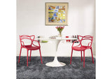 EEI-2347-RED-SET Entangled Dining Set Set Of 2 By Modway