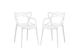EEI-2347-WHI-SET Entangled Dining Set Set Of 2 By Modway