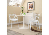EEI-2347-WHI-SET Entangled Dining Set Set Of 2 By Modway