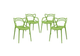 EEI-2348-GRN-SET Entangled Dining Set Set Of 4 By Modway