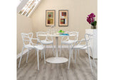EEI-2348-WHI-SET Entangled Dining Set Set Of 4 By Modway