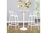 EEI-2349-WHI-SET Entangled Bar Stool Set Of 2 By Modway